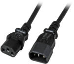 EFB Elektronik EK503.3 tápkábel Fekete 3 M C14 csatlakozó C13 csatlakozó (EK503.3)