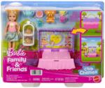 Mattel Set de joaca cu papusa Barbie, Family&Friends, Club Chelsea, Tea Party Picnic, JJB40 Papusa Barbie