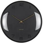 Karlsson ceas de perete Fuerte Dome 30, 5 cm 99KK-ZEU08B_99X (KA6084BK)