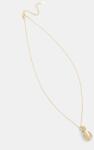 Answear. LAB colier din argint placat cu aur B9YA-ASD013_GLX (PSET203.3C.hak)
