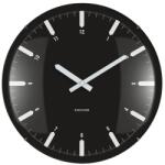 Karlsson ceas de perete Realista Dome 35 cm 99KK-ZEU07F_99X (KA6086BK)