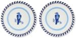 POLSPOTTEN set de farfurii plate Bird Patterned 27 cm 2-pack 99KK-ZSU0E8_MLC (230.400.671)