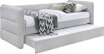 TEMPO KONDELA Kihúzható ágy, szürke, TRINIA