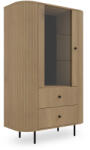  OVALIO vitrines szekrény - cremona tölgy (10000017550)
