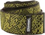 Dunlop D6724 Jacquard Textil gitár heveder Serpentine Green