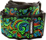 Dunlop JH27 Hendrix Blacklight Love Drops Textil gitár heveder Blue