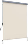 SONGMICS Függőleges Teraszárnyékoló Szürke Kazettával Bézs 140 x 250 cm (EUZ-GSA145BE)