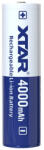 XTAR 18650 3, 6V 4000mAh védett Li-Ion akkumulátor (XR-18650-4000)
