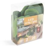 Family Collection Decorație LED cu frunze - 20 LED-uri - 2 m - alb cald (58934A)