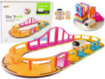 LEAN Toys Set de Construcție Magnetică - Pista Celestă, 29 de Piese (14666) Jucarii de constructii magnetice