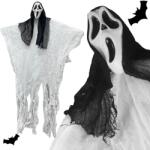 Verk Group Decorație suspendată de Halloween: Fantomă cu mască Scream, 90 cm (26140)