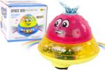 LEAN Toys Minge de apă UFO roz cu muzică și LED-uri colorate (12723)