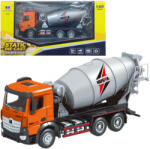 LEAN Toys Huina Model de Betonieră Metalică Portocalie la Scară 1: 50 (22777)