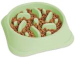 Yummie Castron pentru hrănire cu protecție împotriva înghițirii rapide - 20 x 20 x 4, 5 cm - verde (60061C)