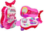 LEAN Toys Leantoys Set de Frumusețe cu Trăsură, Oglindă și Geantă cu Încuietoare (4649)
