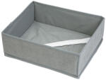 Bewello Cutie Depozitare din Textil - 30 x 26 x 10 cm - Gri (BW2075)
