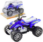 LEAN Toys Quad Off-Road Albastru cu Propulsie prin Fricțiune (24775)
