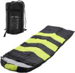 Gardenline Sac de dormit - 220 x 75 cm, gri-portocaliu și gri-verde lime (CAM9387) Sac de dormit