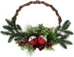 BackHomeLiving Coroană de Crăciun - 41 x 8 x 31 cm (PLU4558)