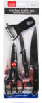 Family Collection Set Cutite de Bucatarie - cu Decojitor Legume, Foarfeca (57569)