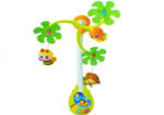 LEAN Toys Leantoys Carusel Colorat Muzical Rotativ pentru Bebeluși (3599)