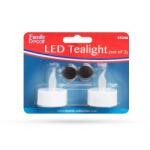 Bewello Lumânări LED decorative - albe - 2 bucăți / blister (55246)
