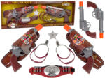 LEAN Toys Costum de cowboy cu pistoale și accesorii pentru copii (13372)