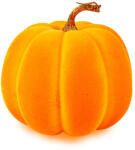 Family Decorațiune de Halloween - dovleac - 16, 5 cm - portocaliu - spumă poliuretanică - cu sclipici (56540A)