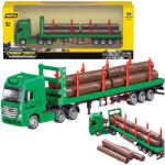 HUINA Camiocul transportor de lemne Huina verde la scară 1: 50 (22782)