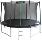LEAN Toys PRO 14 FT - Trambulină de grădină cu diametrul de 426 cm (3956)