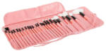 Verk Group Set profesional de pensule de machiaj - 24 piese - Roz (24379)