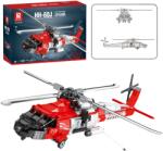 LEAN Toys Set de Construcție Helicopter de Salvare HH-60J Jayhawk cu 1137 de Piese (24742)