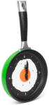 Bewello Ceas de Perete cu Model Tigaie - Verde (W1060C)