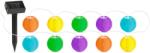 Garden of Eden Sir 10 Lampioane Solare - Multicolor (11227B)