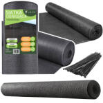 LEAN Plasă de umbrire gri pentru gard 1, 5 x 50 m (25841)