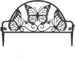 Garden of Eden Bordura Pentru Patul de Flori - Negru (11464BK)