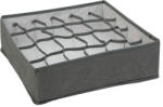 Bewello Cutie Depozitare din Textil - 32 x 32 x 10 cm - 24 Buzunare - Gri (BW2080)