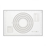 Bewello Blat din Silicon - cu Diagrama pentru Intinderea Aluatului - 60 x 40 cm (57520)