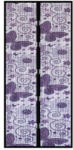 Garden of Eden Plasa Tantari pentru Usa- Model Fluturi - Mov - 100x210 cm (11398G)
