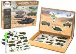 LEAN Toys Set de Puzzle Magnetic Educativ pentru Câmpul de Luptă (16666)