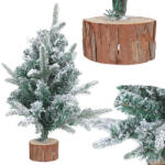Verk Group Brad artificial de Crăciun cu efect de zăpadă, 50 cm, decor de masă (26089)