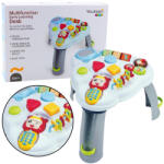 LEAN Toys Masa Educativă Interactivă cu Telefon și Sunete - Butoane Colorate și Forme (22632)
