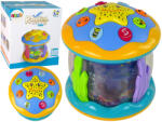 LEAN Toys Lampă de Noapte Interactivă cu Proiector de Stele și Melodii Marine (14604)