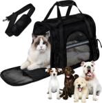 Real Geantă portabilă pentru câini, pisici și animale de companie mici - 45 x 28 cm (RC-K-354)