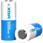 XTAR 26650 3.7V 6000mAh 3.6V / 3.7V védett / protected PCB Li-ion ipari cella akku/akkumulátor
