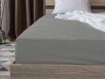  Cearsaf jersey cu lycra gri 180 x 200 cm