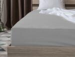  Cearsaf jersey cu lycra gri deschis 90 x 200 cm