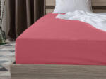  Cearsaf jersey cu lycra rosu 90 x 200 cm