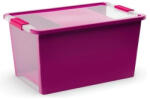 Keter Bi Box L műanyag tárolódoboz Málna 40L 35x55x28 cm (8454000012901)