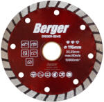 Berger turbo gyémánttárcsa 115x22, 23/SH7mm (010301-0242) - hegessz